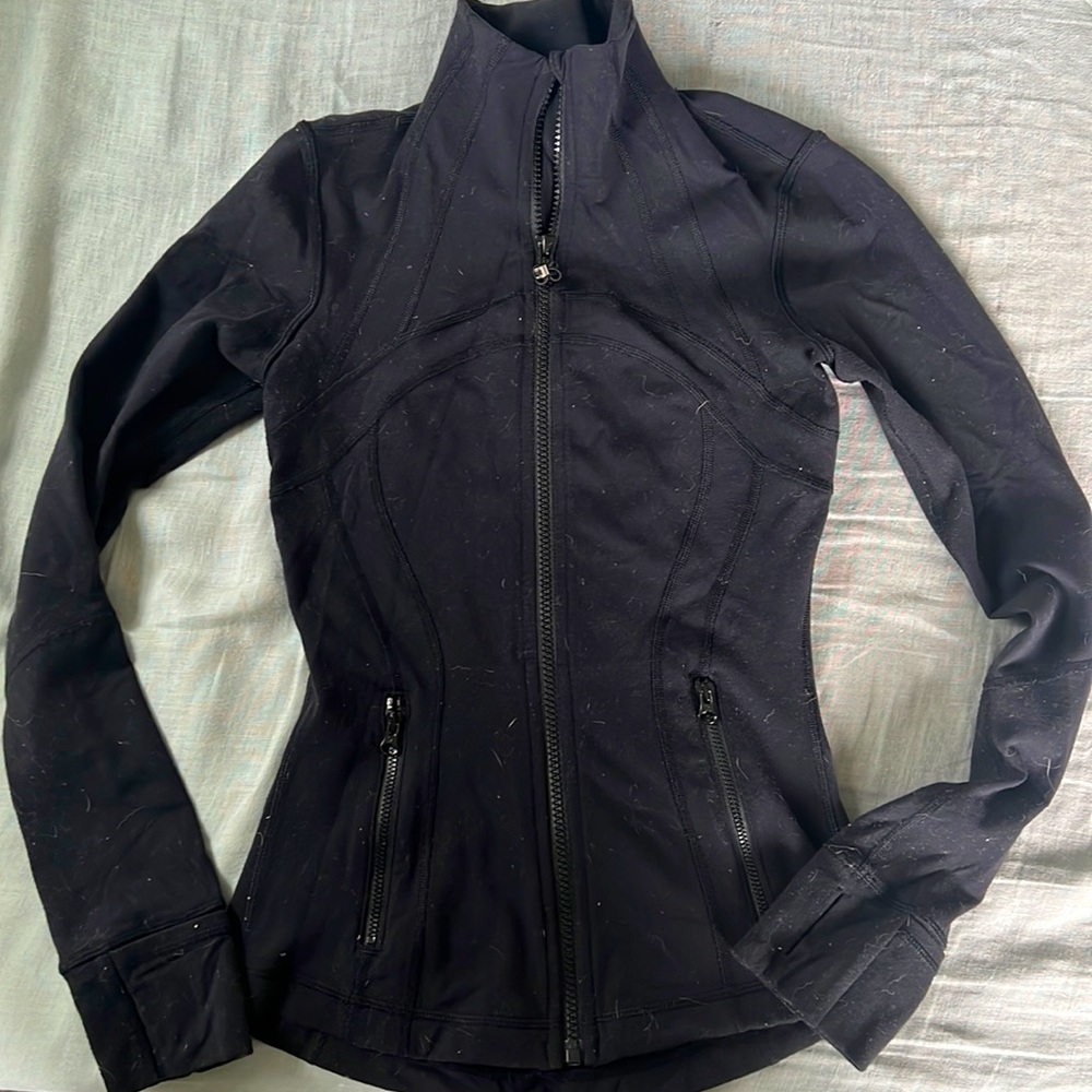 Lululemon Black Zip Up Size XS